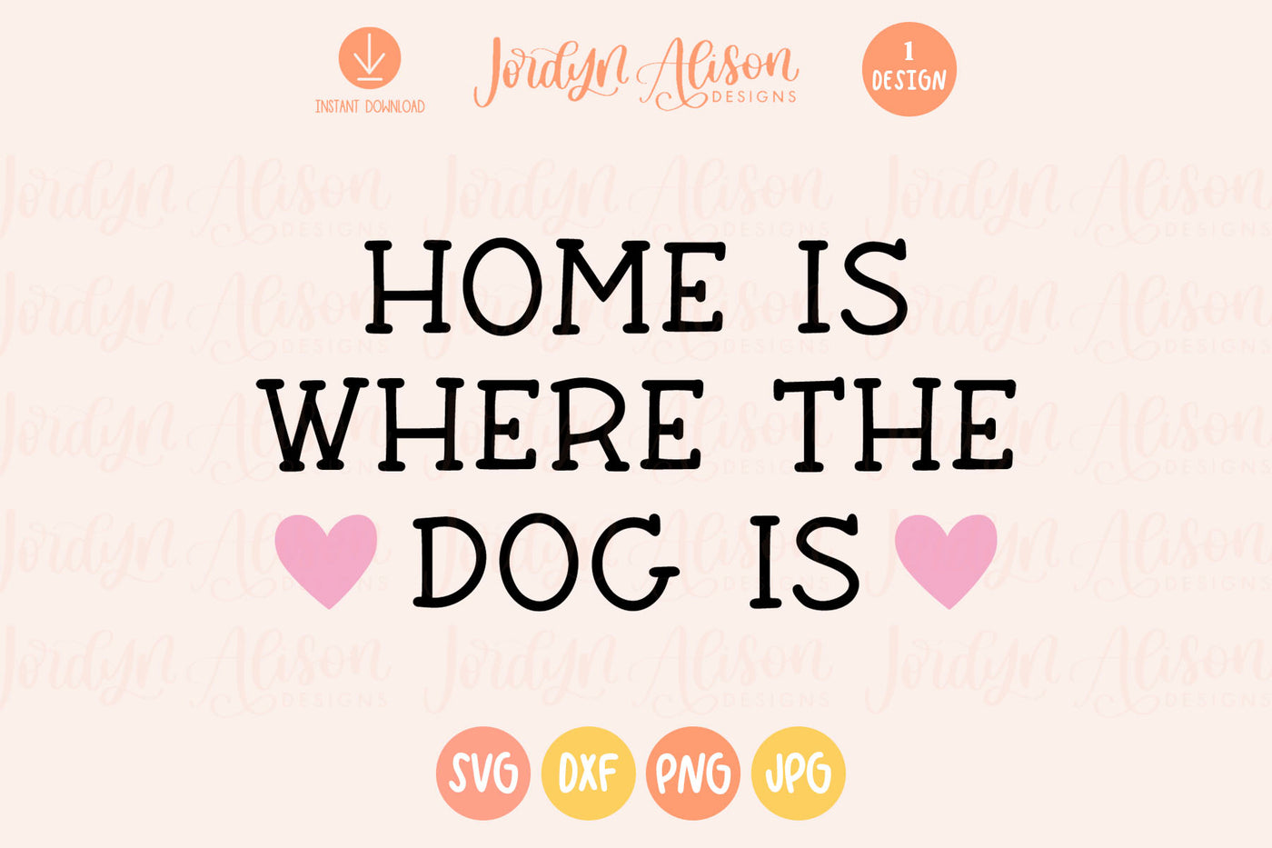 Home is Where the Dog Is SVG