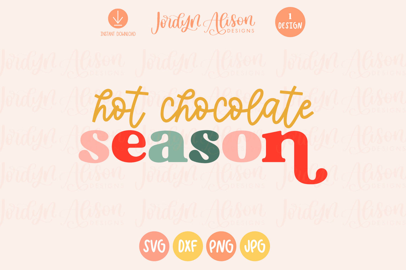 Hot Chocolate Season SVG
