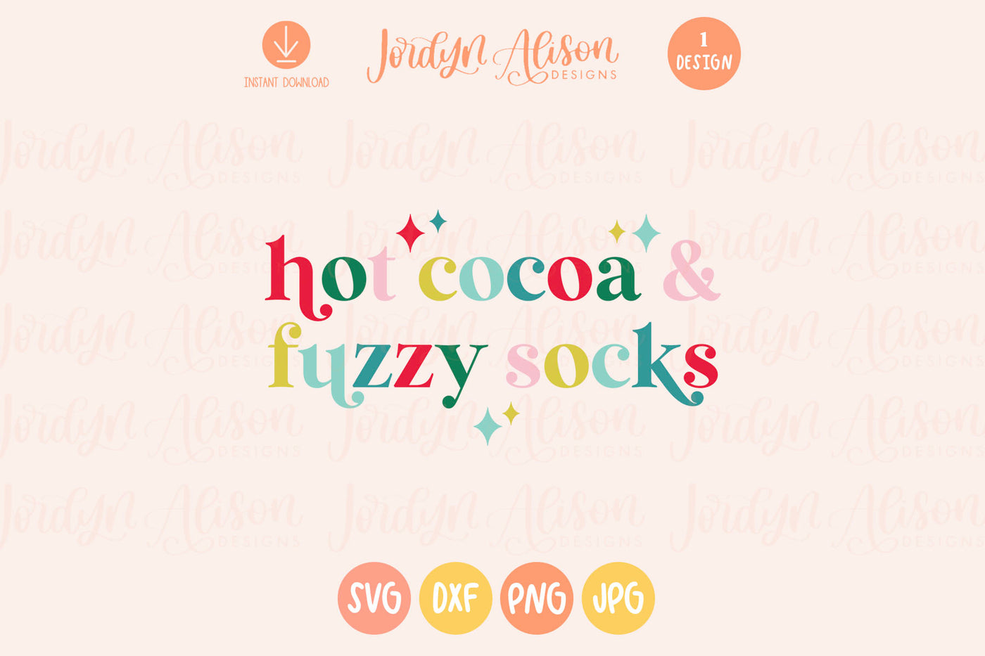 Hot Cocoa and Fuzzy Socks SVG