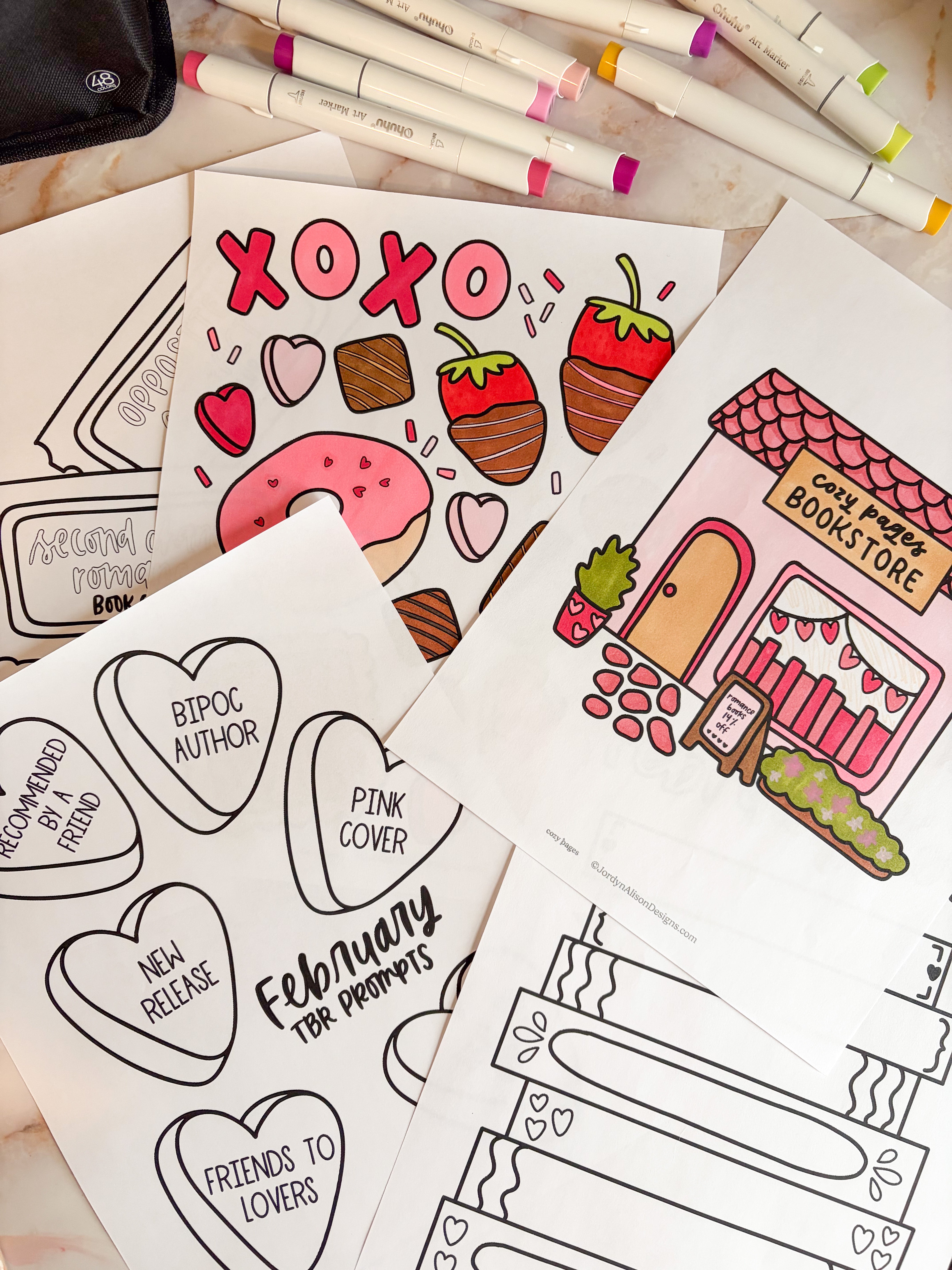 February Reads Printable