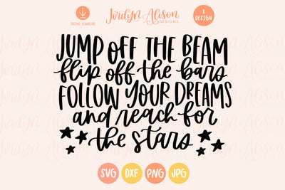 Jump Off The Beam SVG