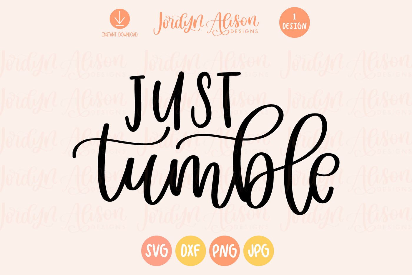 Just Tumble SVG