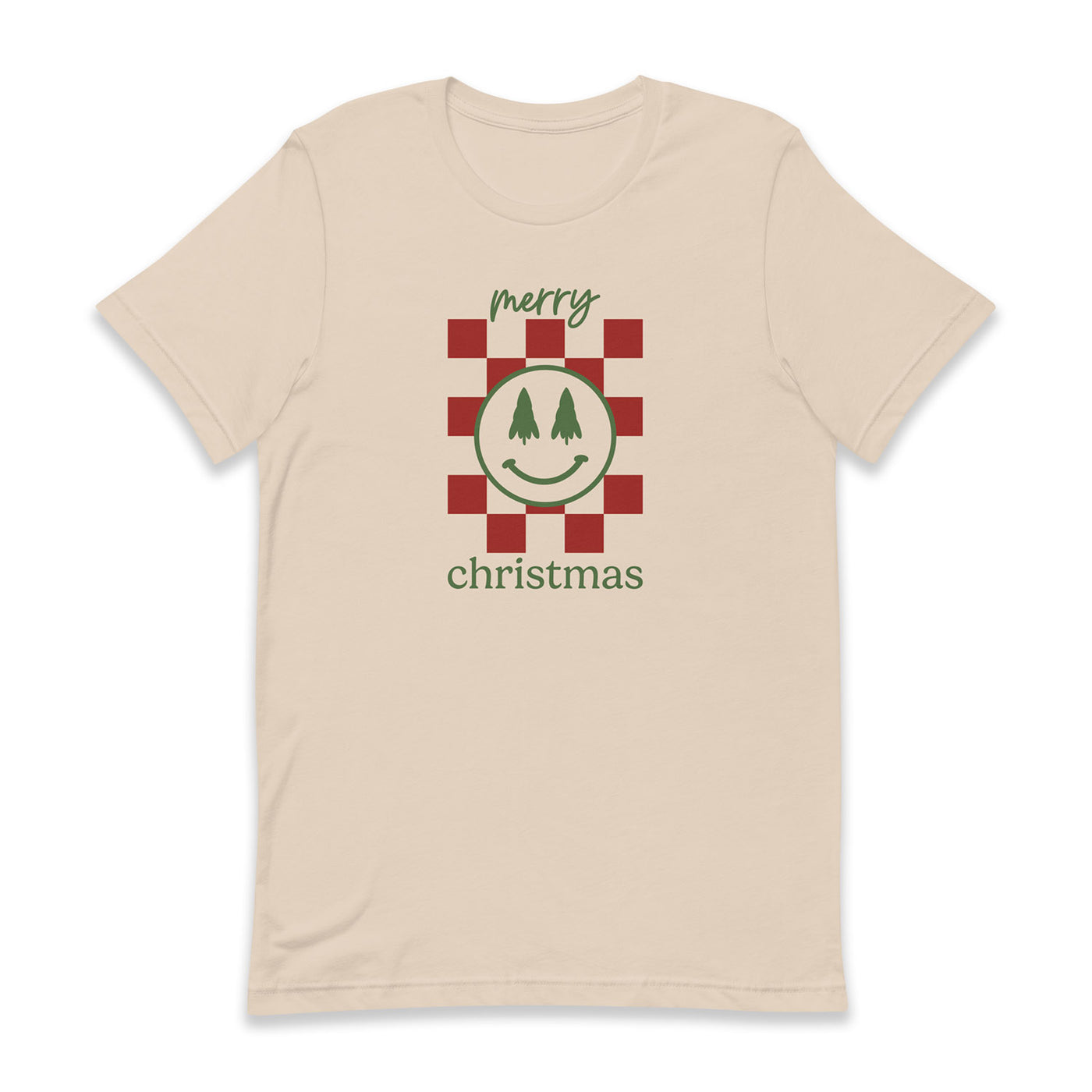 Merry Christmas Smiley Tee