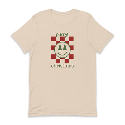 Merry Christmas Smiley Tee