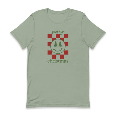 Merry Christmas Smiley Tee