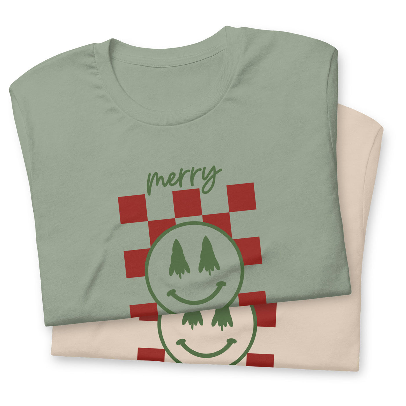 Merry Christmas Smiley Tee