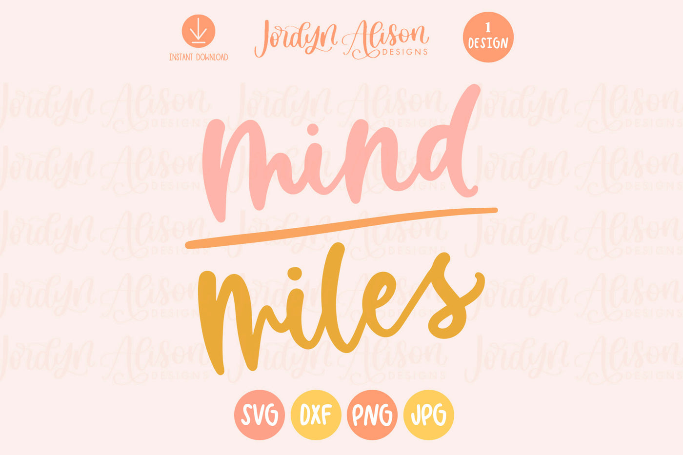 Mind Over Miles SVG