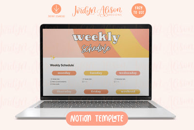 Weekly Schedule Notion Template