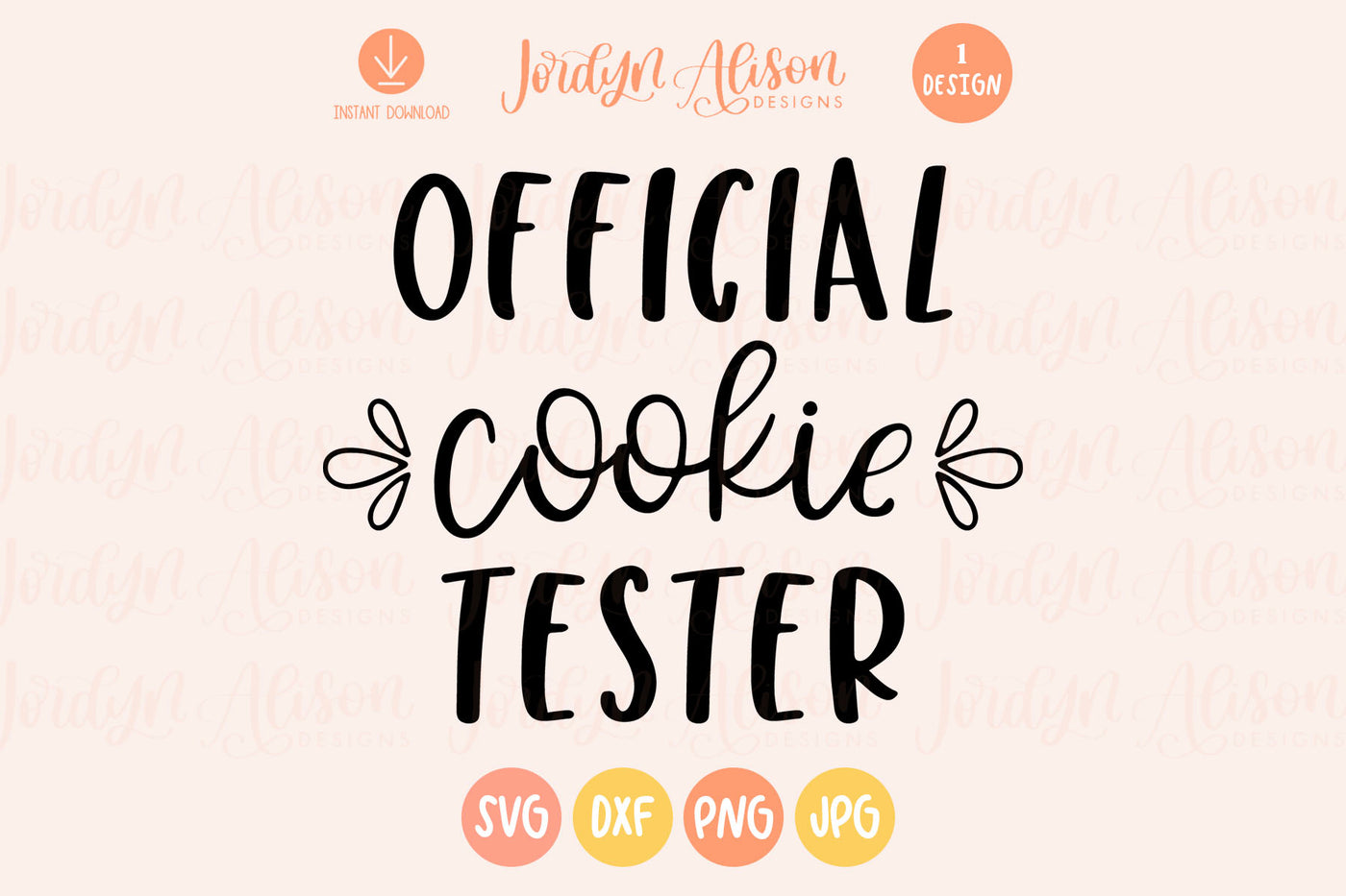 Official Cookie Tester Christmas SVG