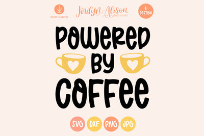 Powered by Coffee SVG