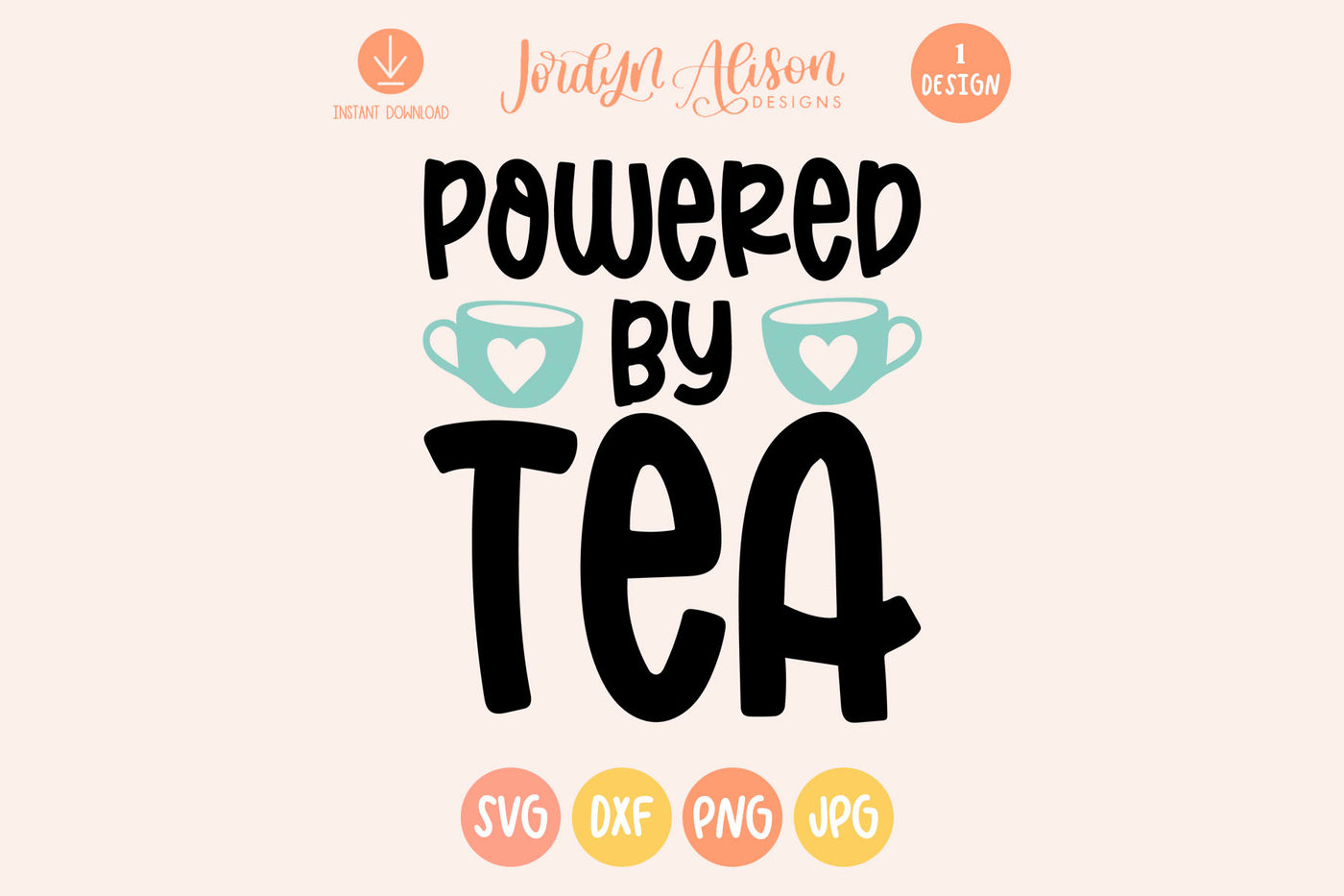 Powered by Tea SVG