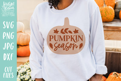 Pumpkin Season Layered SVG
