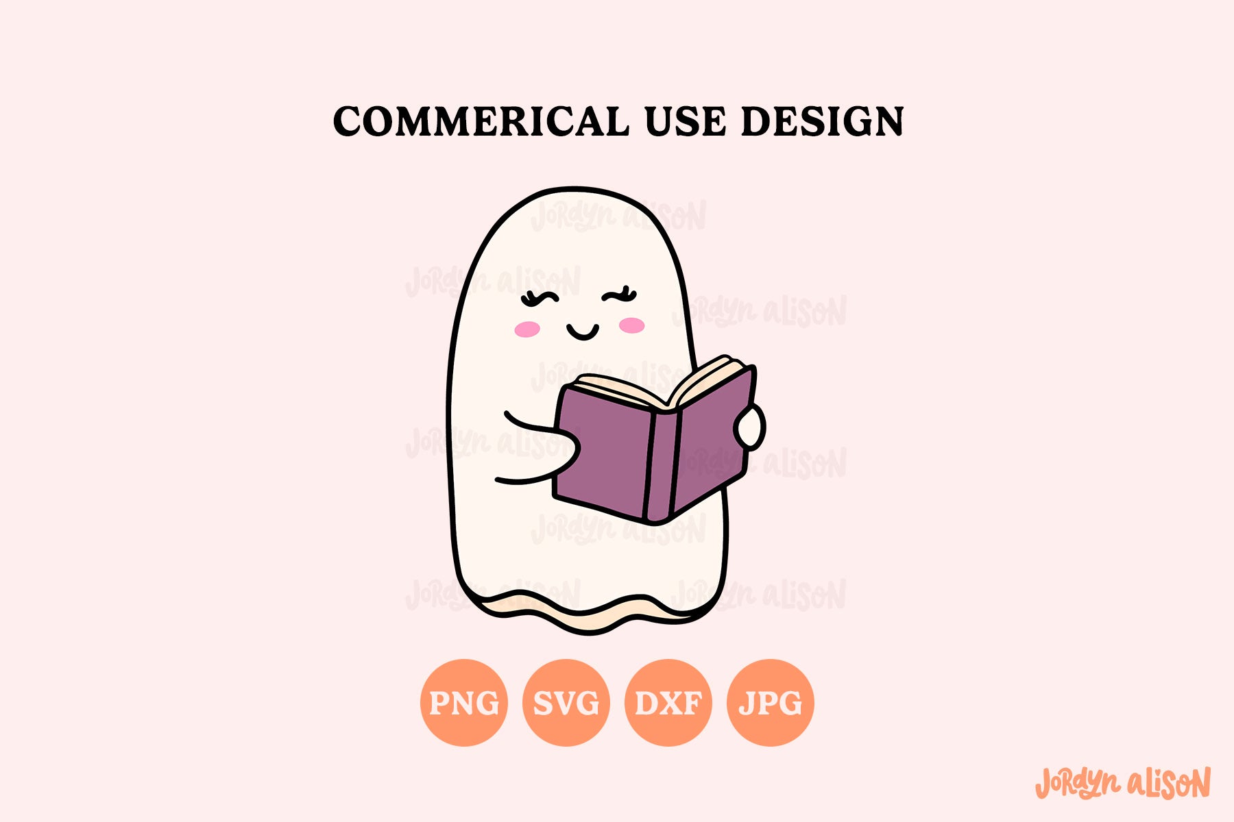 Reading Ghost SVG