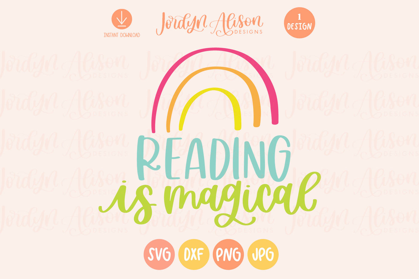 Reading is Magical SVG | Bookish SVG for Apparel + More ...