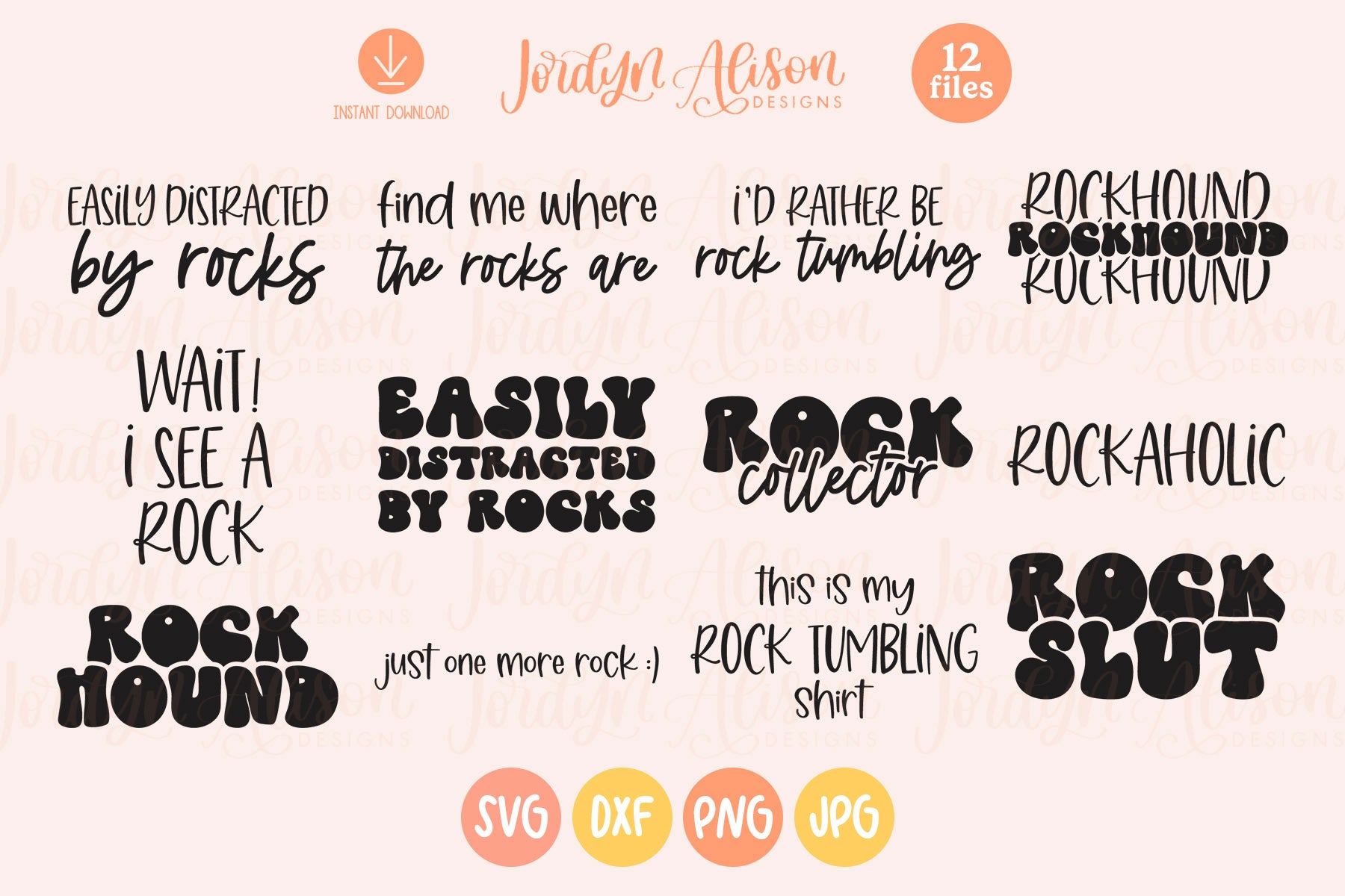 Rockhounding SVG Bundle