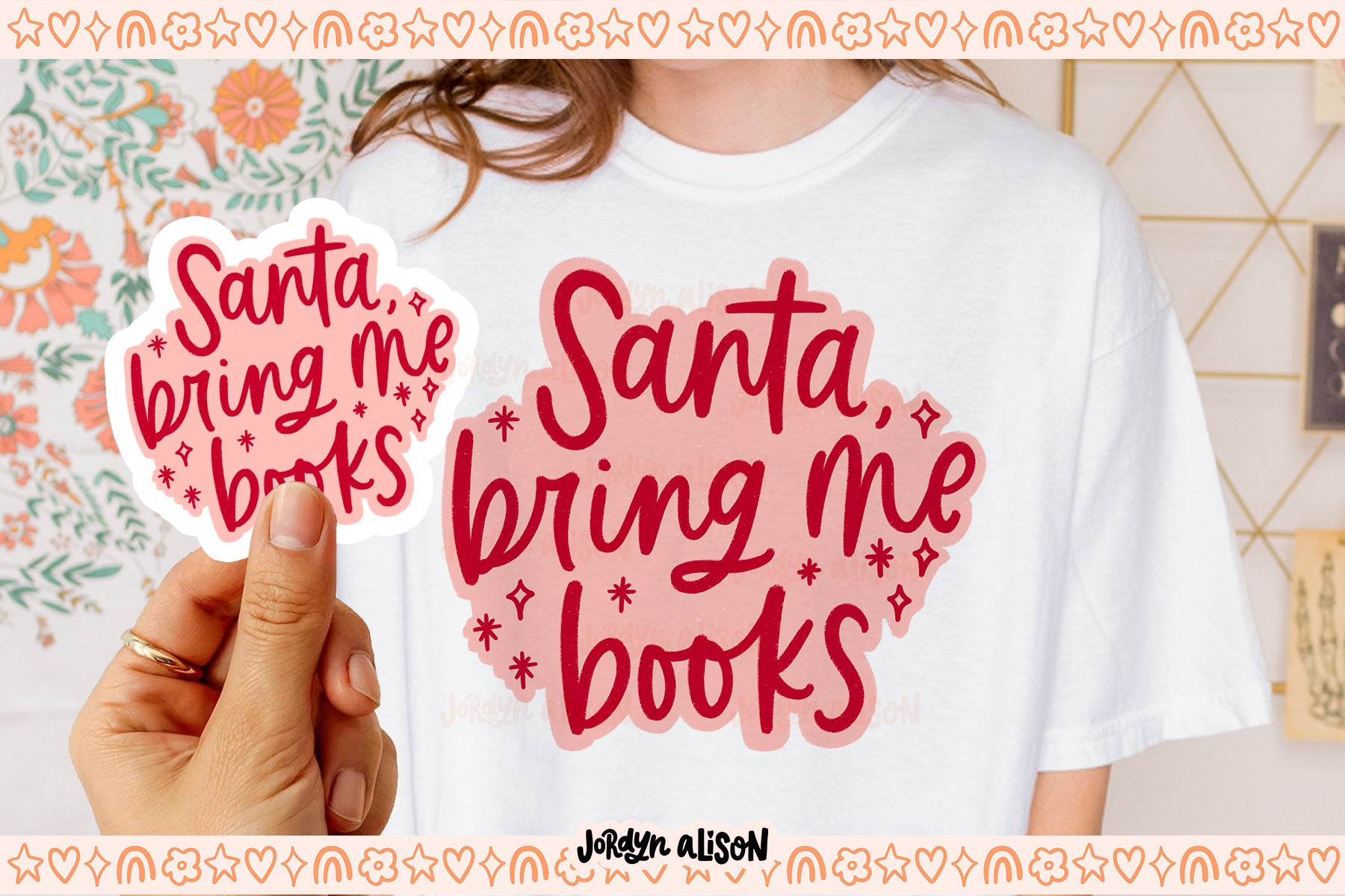 Santa Bring Me Books PNG