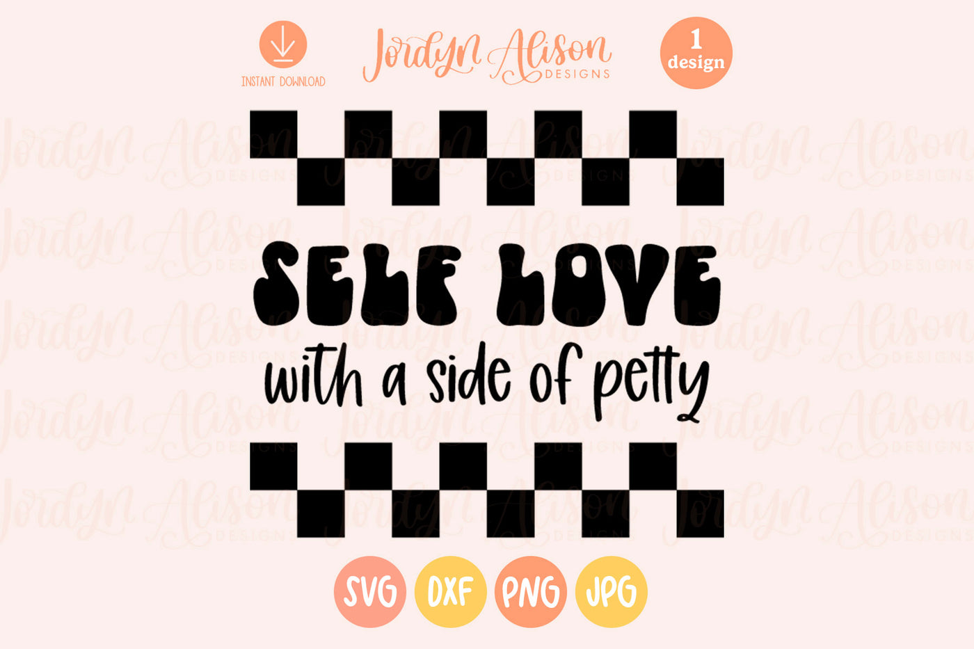 Self Love Side of Petty SVG