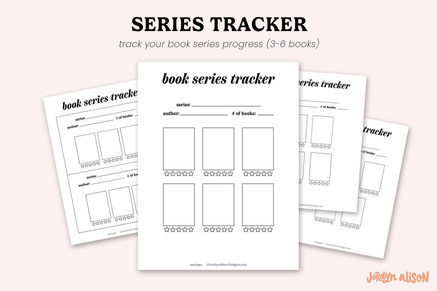 Series Tracker Printable