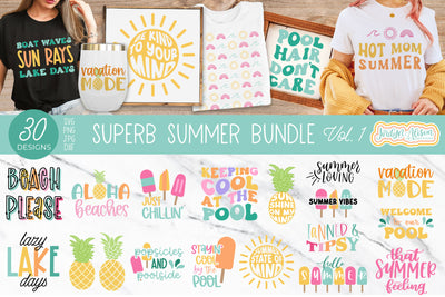 Superb Summer SVG Bundle