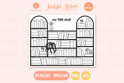 My TBR Shelf Printable