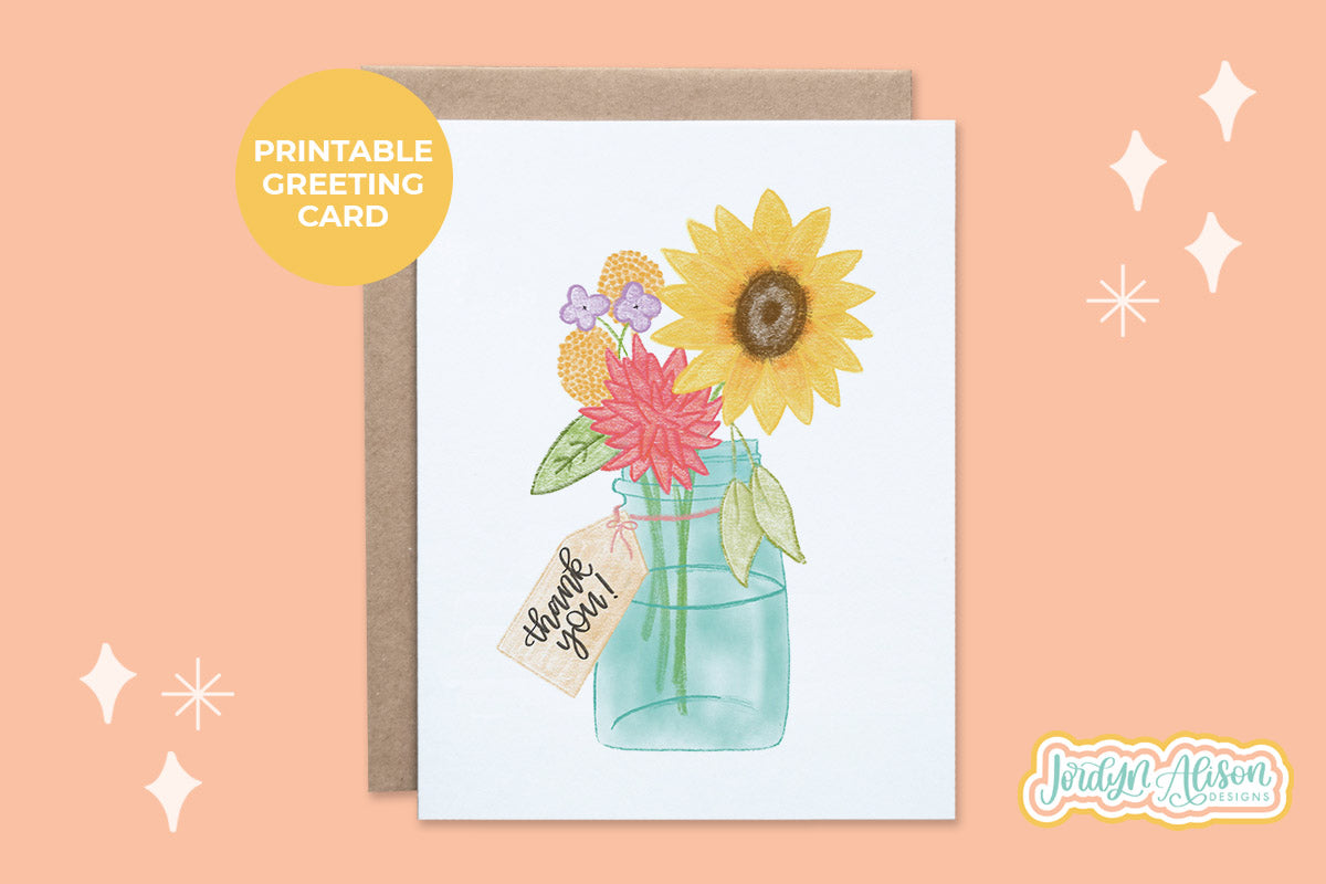 Thank You Printable Card Bundle