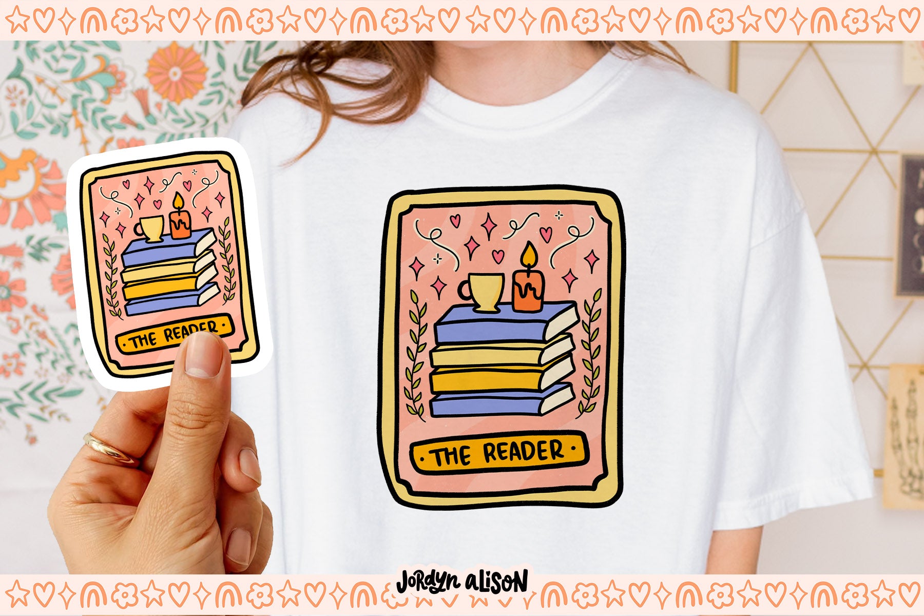 The Reader Tarot Card PNG