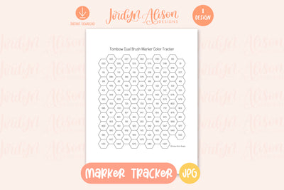 Tombow Marker Tracker