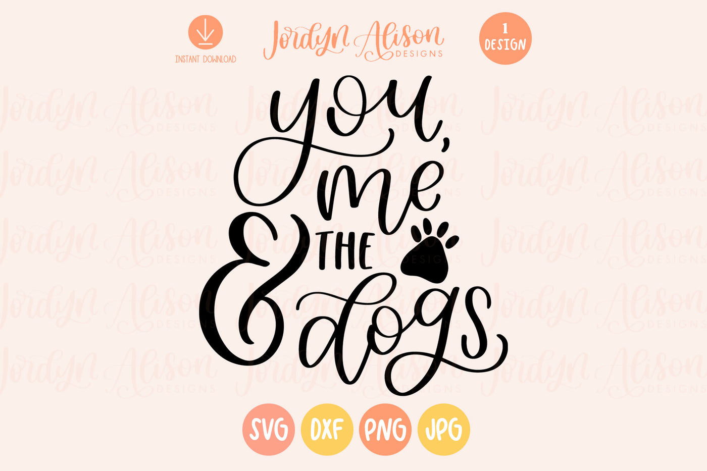 Cut File | You Me and The Dogs