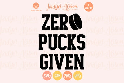 Zero Pucks Given SVG