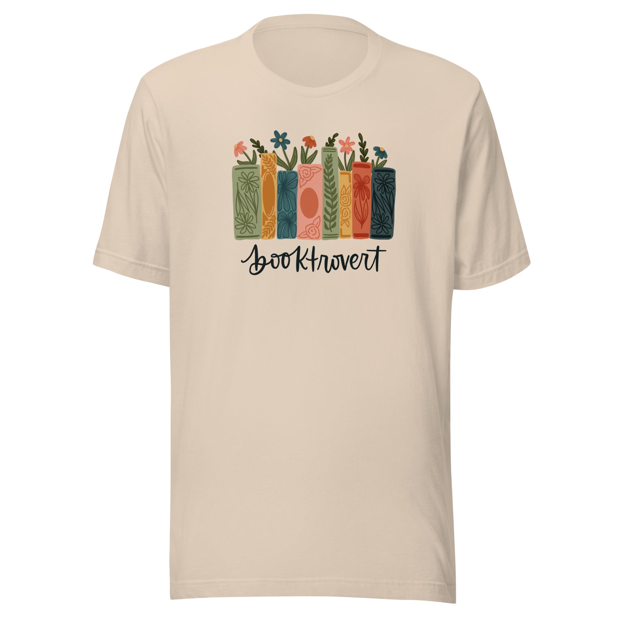 Booktrovert Floral Book Tee