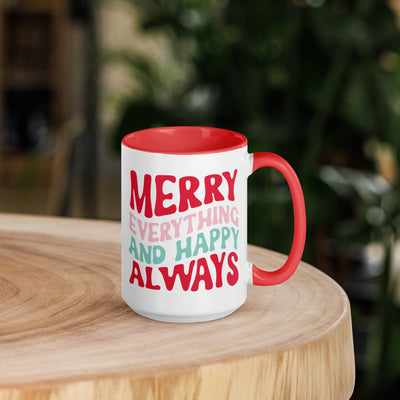 Merry Everything Happy Always Mug