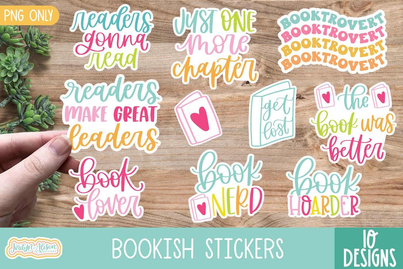 Bookish Sticker Bundle Vol 1