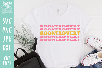 Booktrovert Stacked SVG