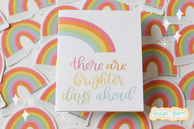 Brighter Days Ahead Printable Card