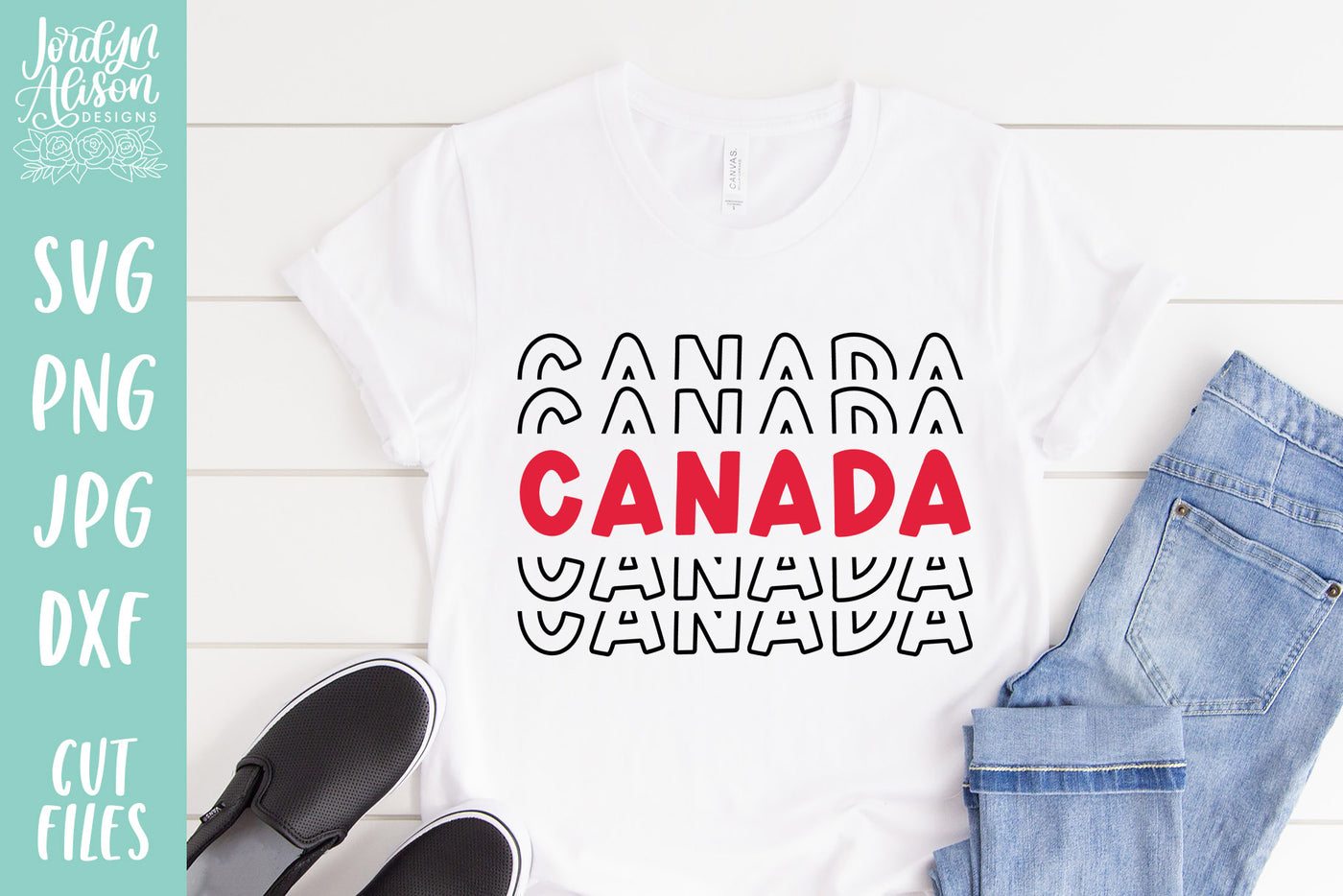 Canada Stacked SVG