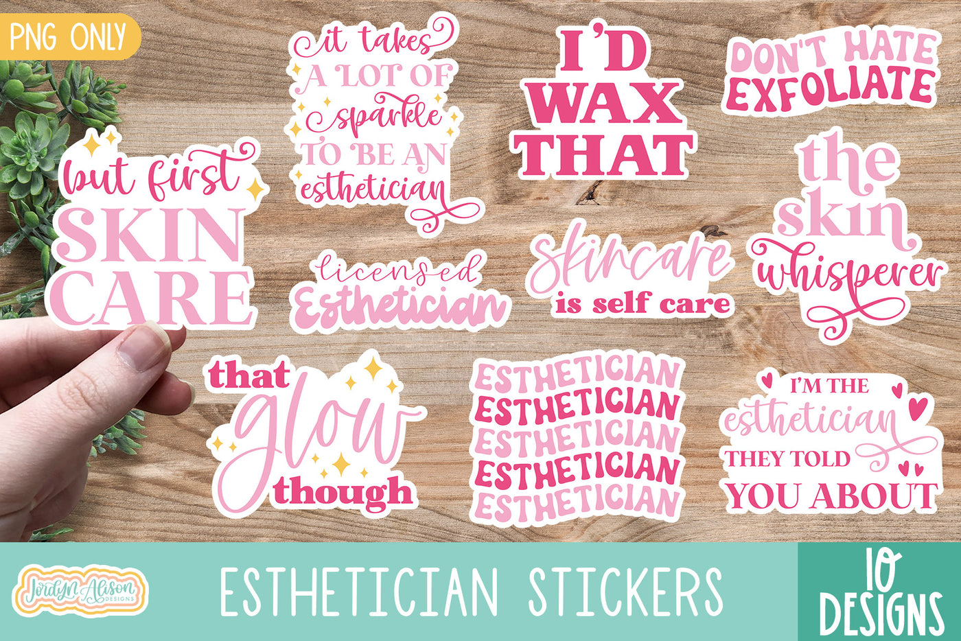 Esthetician Sticker Bundle