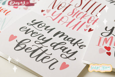 Every Day Better Printable Card