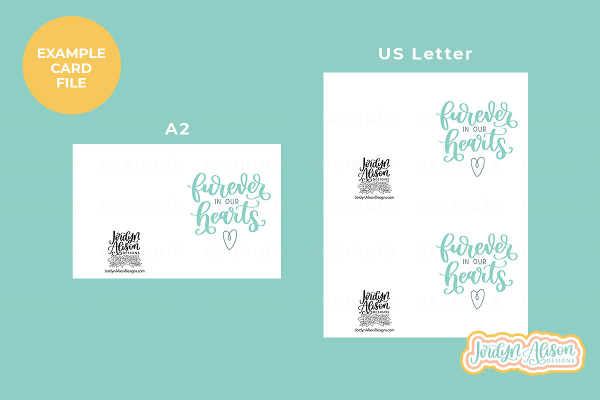 Forever and Ever Printable Card