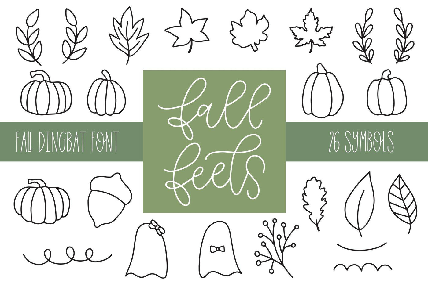 Fall Feels Font - JordynAlisonDesigns