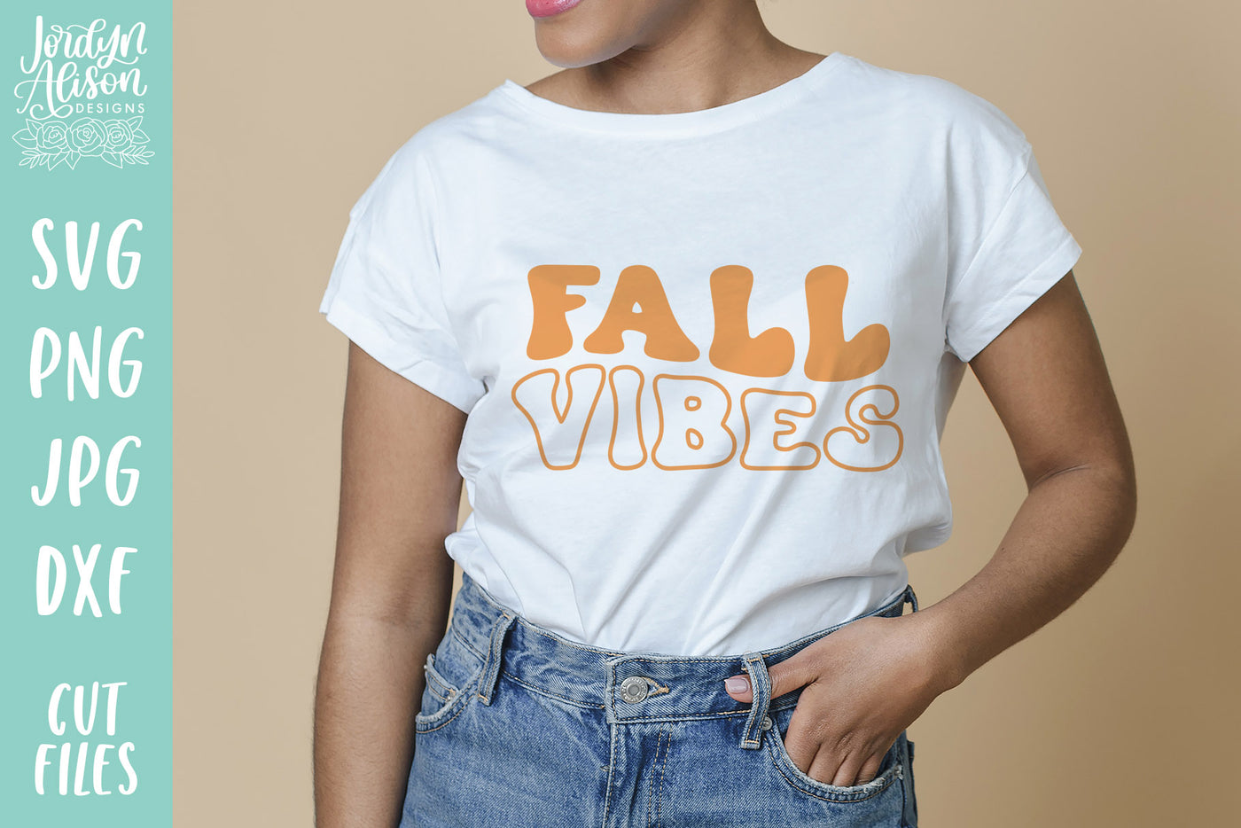 Fall Vibes Wave SVG