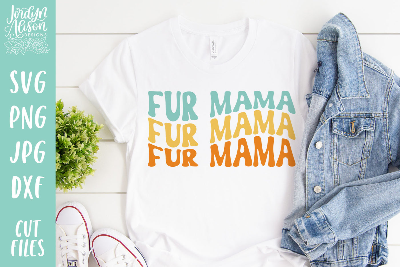 Retro Fur Mama SVG