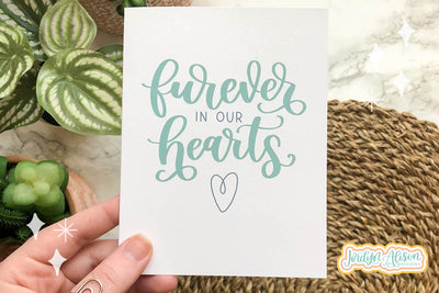Furever In Our Hearts Printable Card