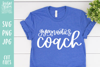 Gymnastics Coach SVG