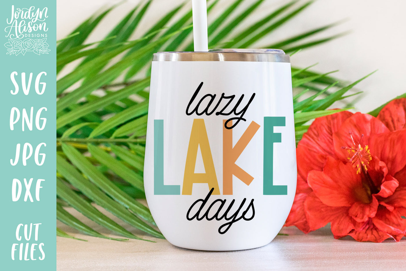Lazy Lake Days SVG