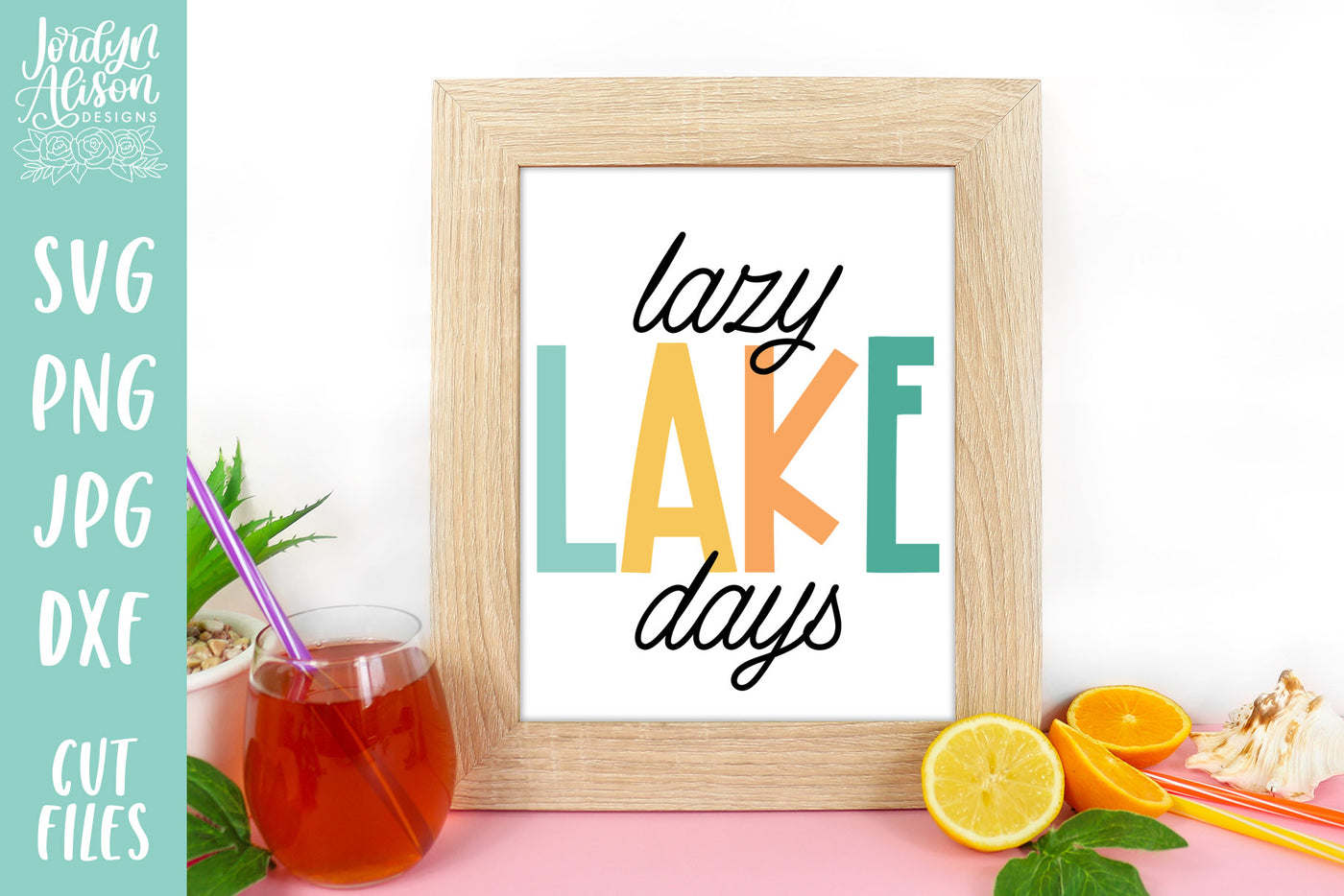 Lazy Lake Days SVG