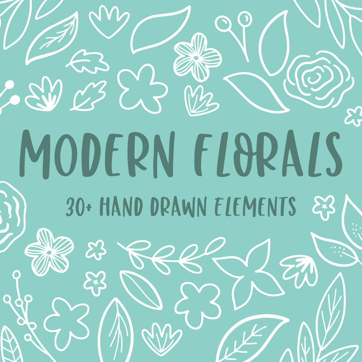 Modern Florals - JordynAlisonDesigns