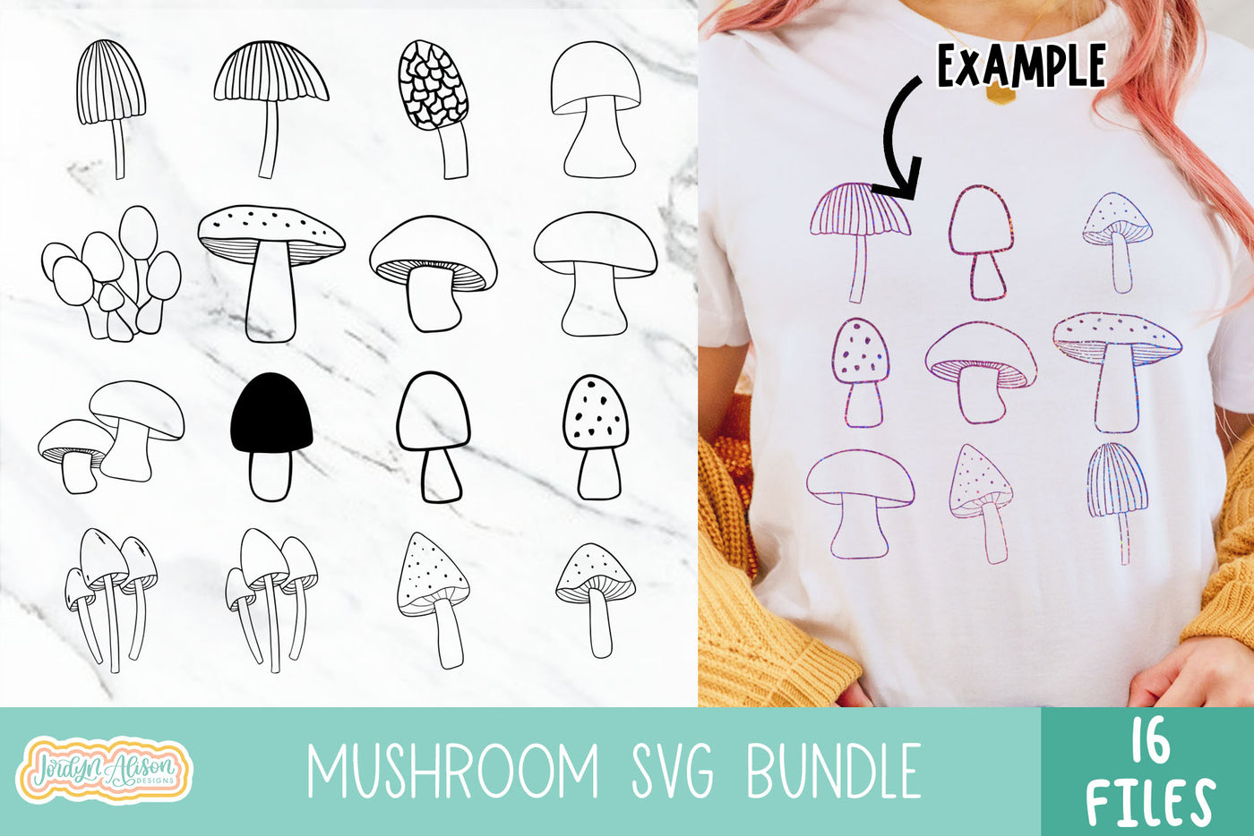Mushroom SVG Bundle