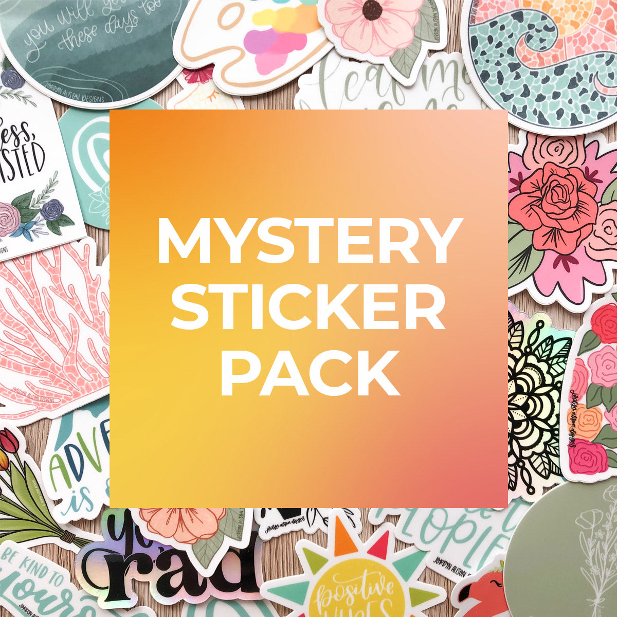 Mystery Sticker Pack (5, 25, or 50)