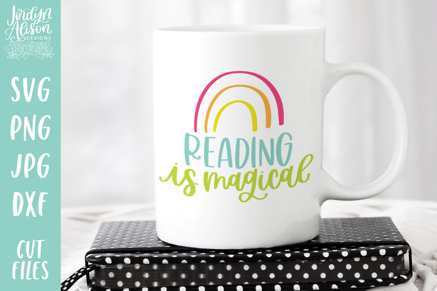 Reading is Magical SVG | Bookish SVG for Apparel + More ...