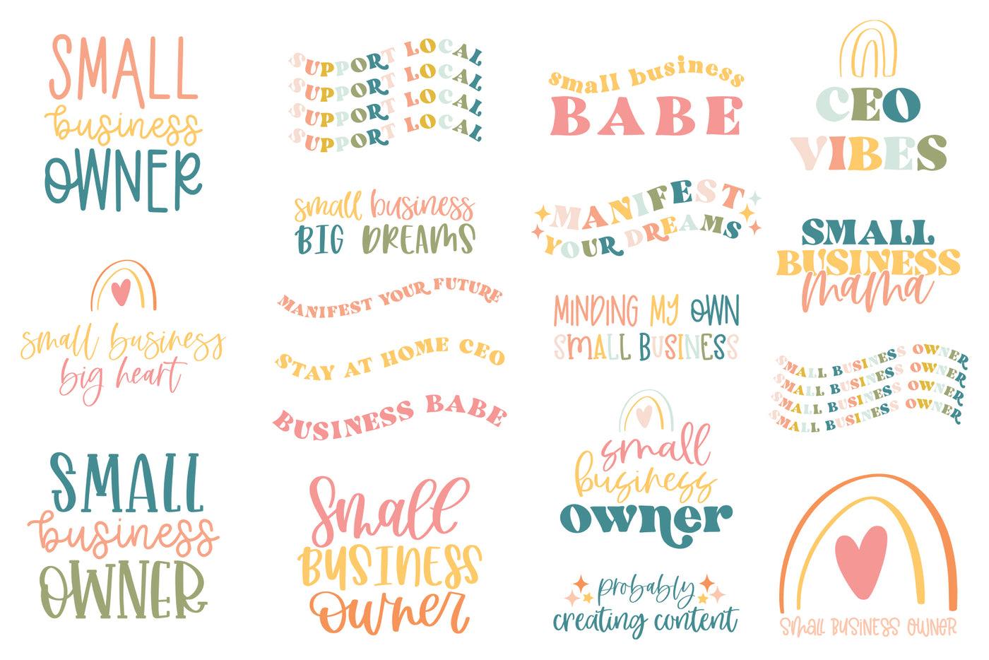 Small Business Owner SVG Bundle